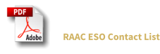 RAAC ESO Contact List